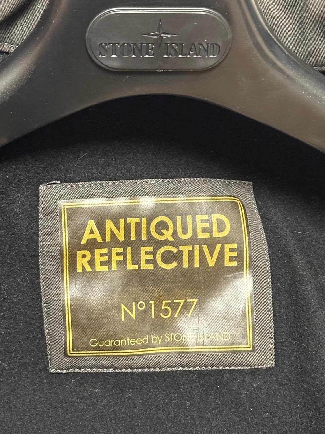 스톤아일랜드 앤티크드 리플렉티브 자켓 L(105) 국내판 상품이미지2