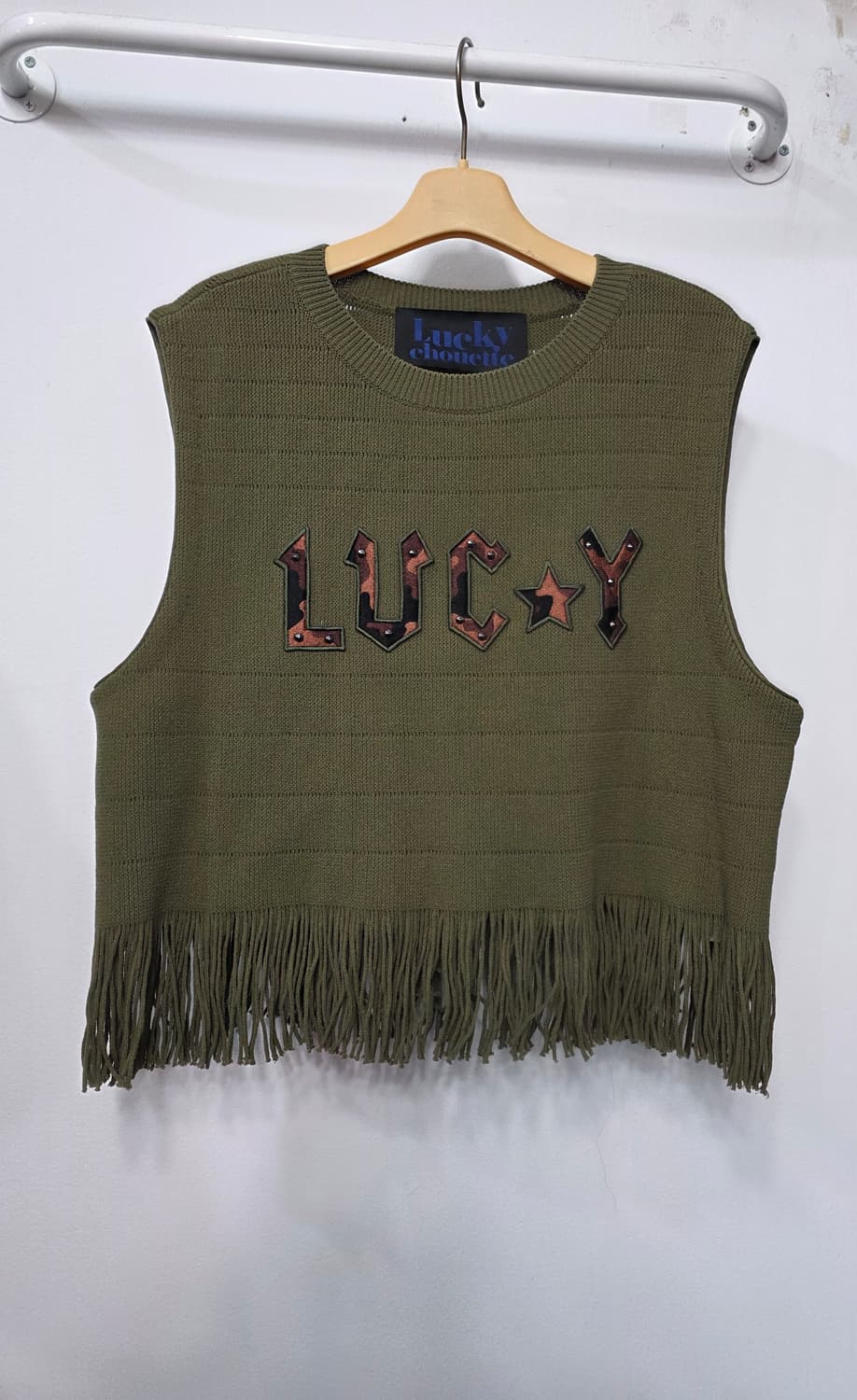 럭키슈에뜨 여성 니트 베스트 상품이미지1