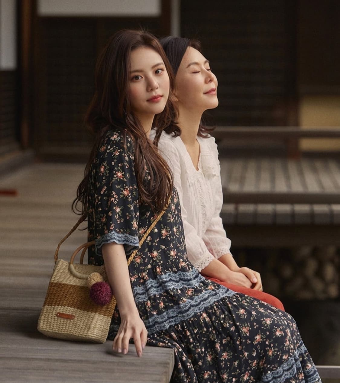 써스데이아일랜드 플라워패턴 맥시롱원피스 M사이즈 상품이미지3