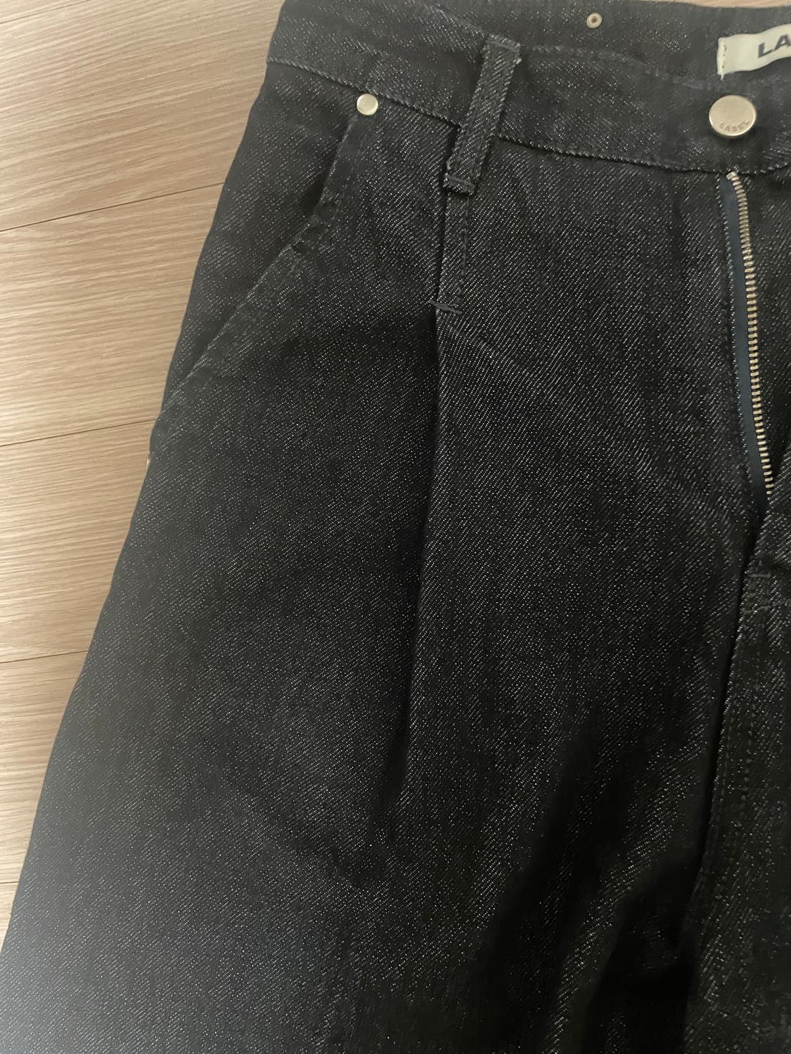 라벨아카이브 러프컷 데님 3사이즈 인디고 상품이미지8