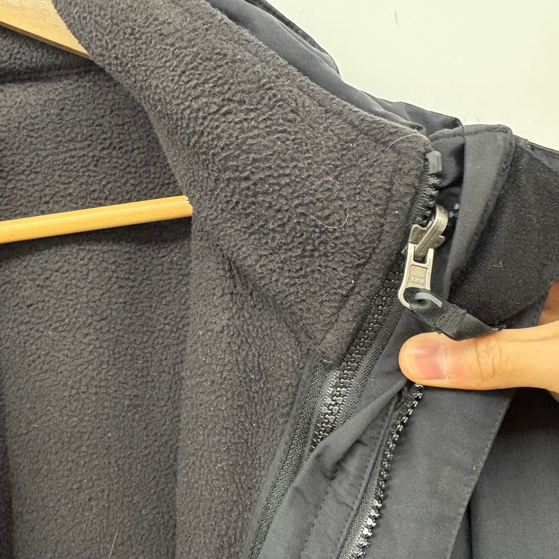 노스페이스 블랙 바람막이 패딩 자켓 XXL 상품이미지8