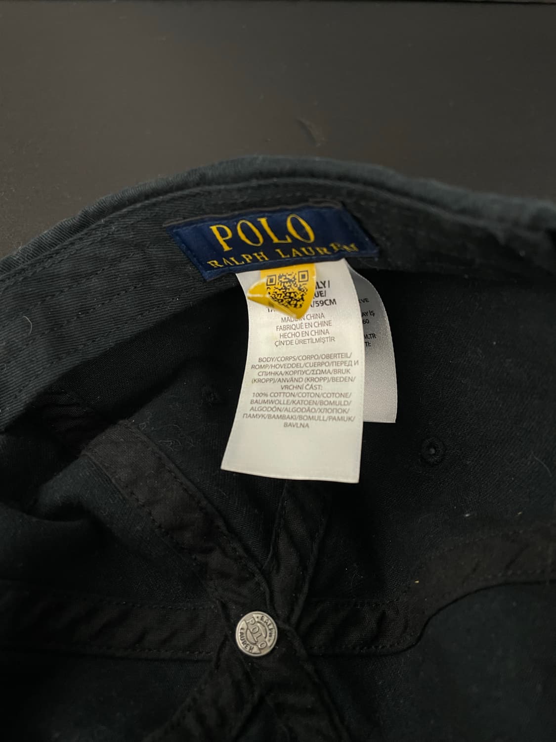 폴로 랄프로렌 포니 자수로고 볼캡 QR인증 상품이미지9