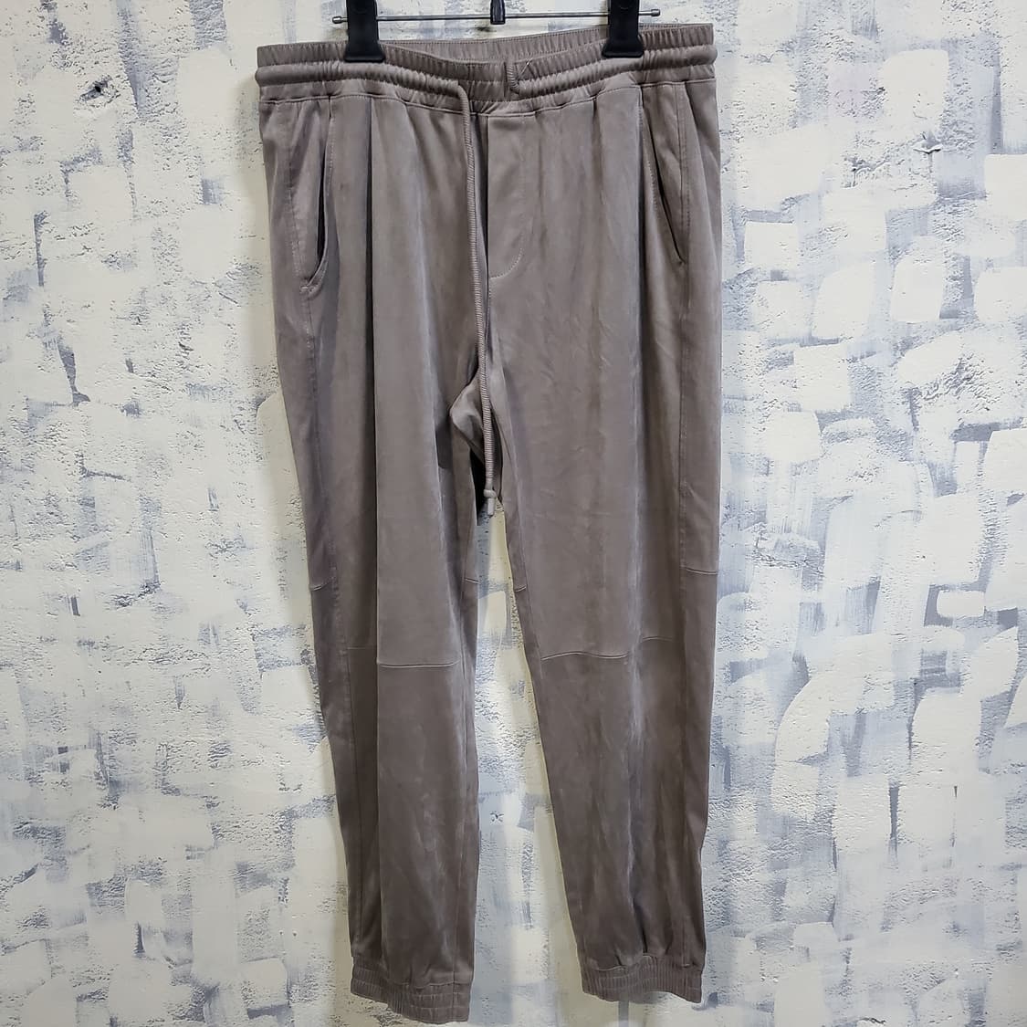 자라 에코 스웨이드 조거 팬츠  상품이미지1