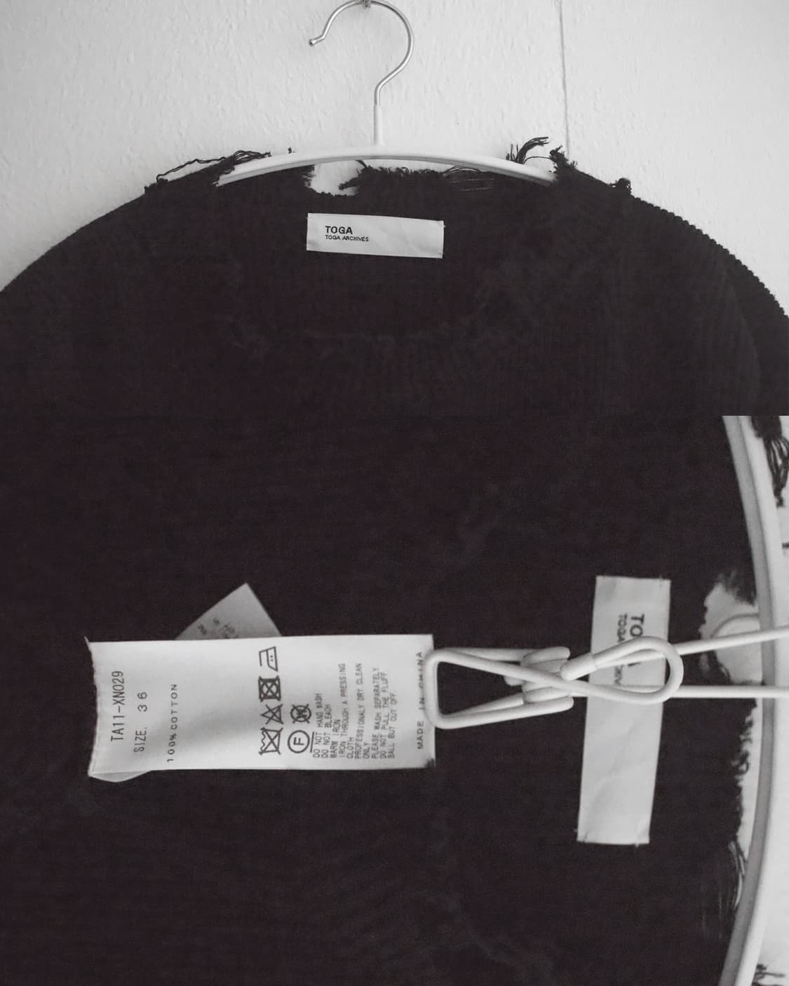 Toga middle hole rough cutone piece 상품이미지8