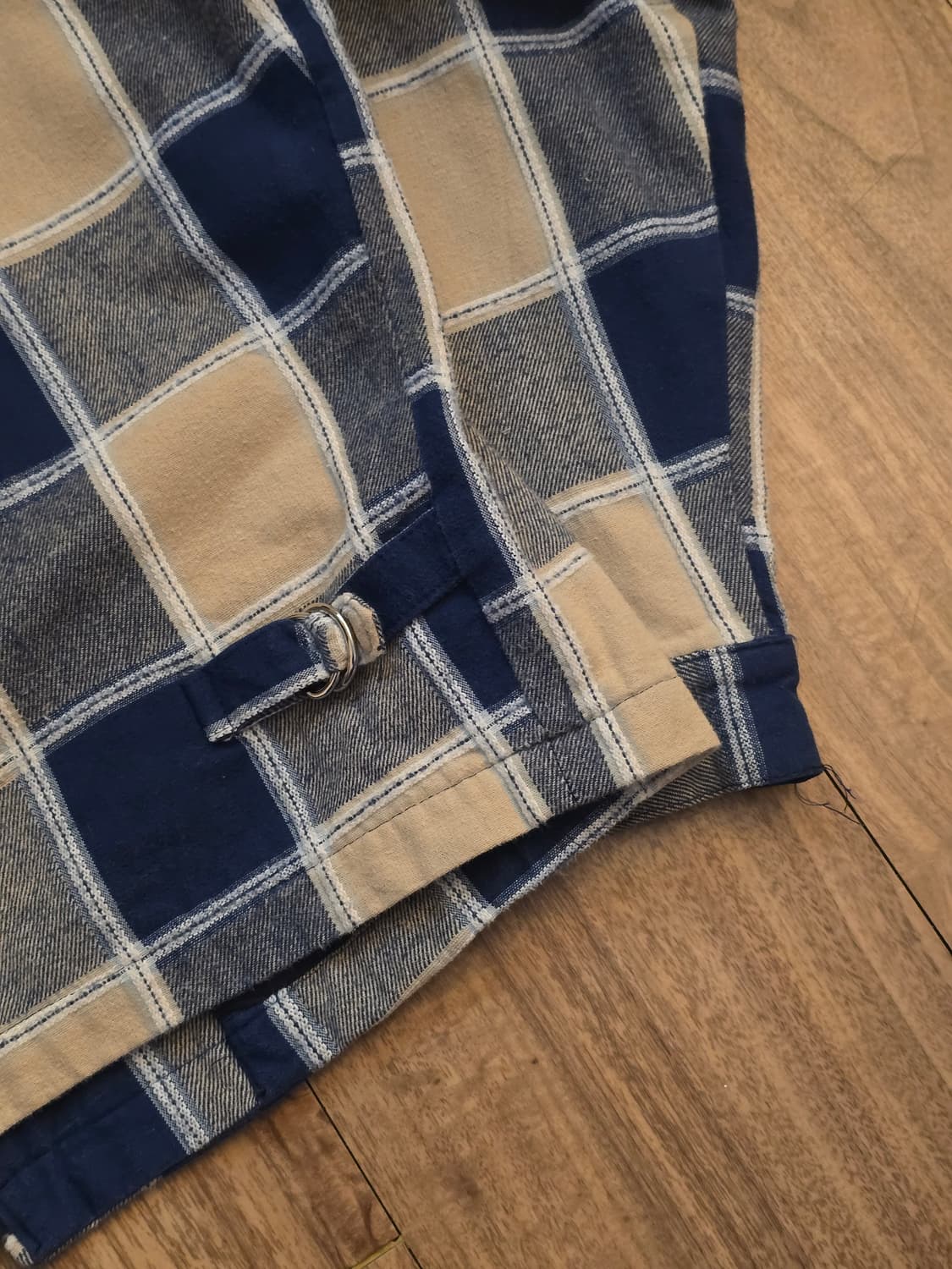 SABUROKU 사보로쿠 체크패턴 스윙탑 자켓 상품이미지6