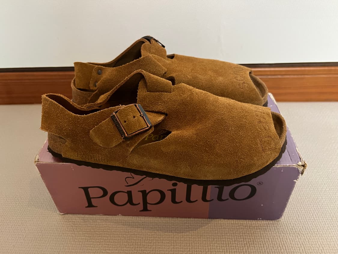 무료배송 - 2회착용 버켄스탁 파필리오 비엔나(샌드) 한정판 265 상품이미지4