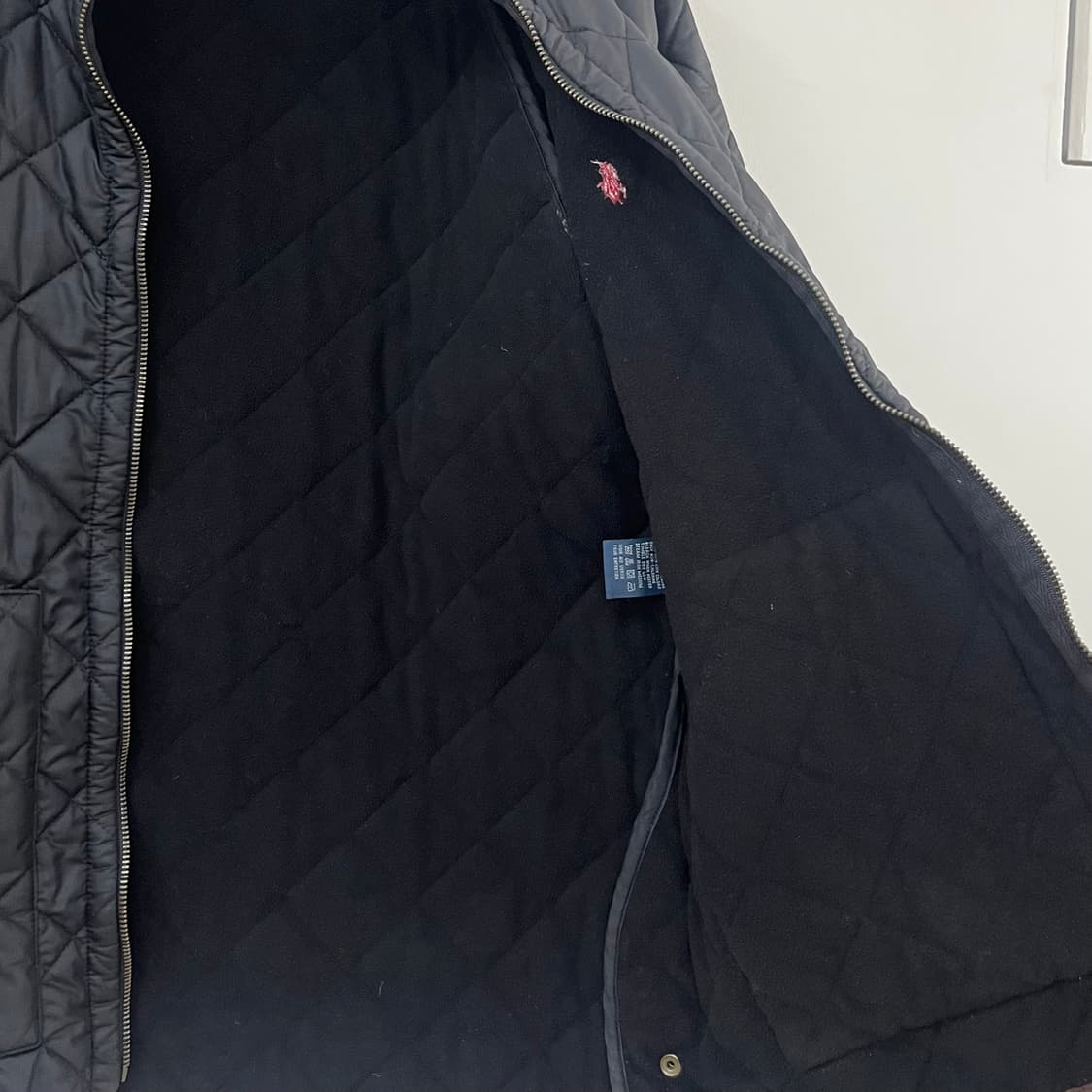 폴로 랄프로렌 블랙 퀄팅 누빔 자켓 상품이미지5