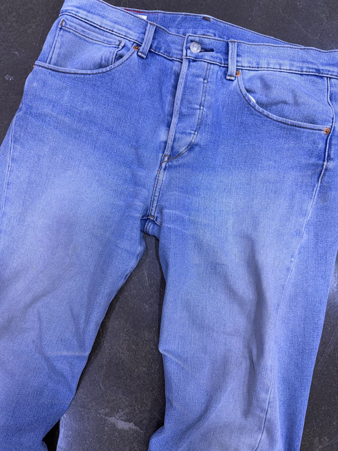 리바이스 502 엔지니어드진 연청 워싱 데님팬츠 30 상품이미지3