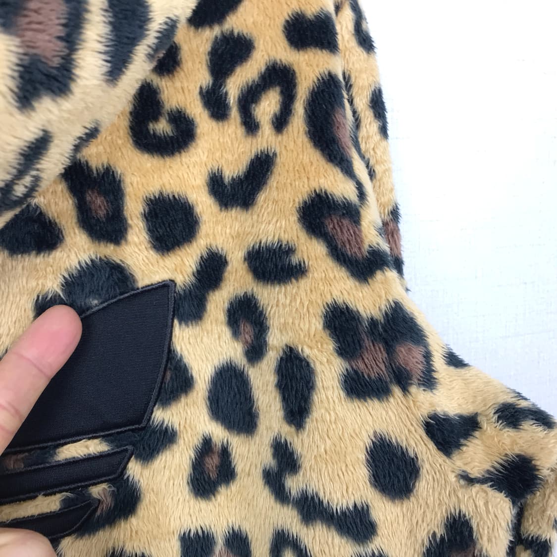아디다스 셀파 레오파드 호피 후드집업 여성100 상품이미지7