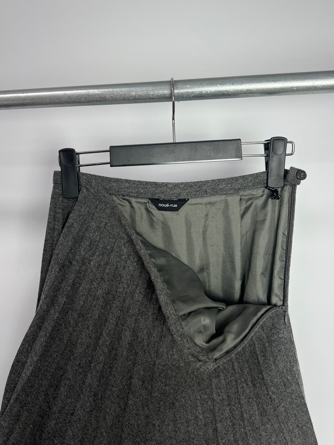 NOUE-RUE 플리츠 울 스커트 상품이미지5