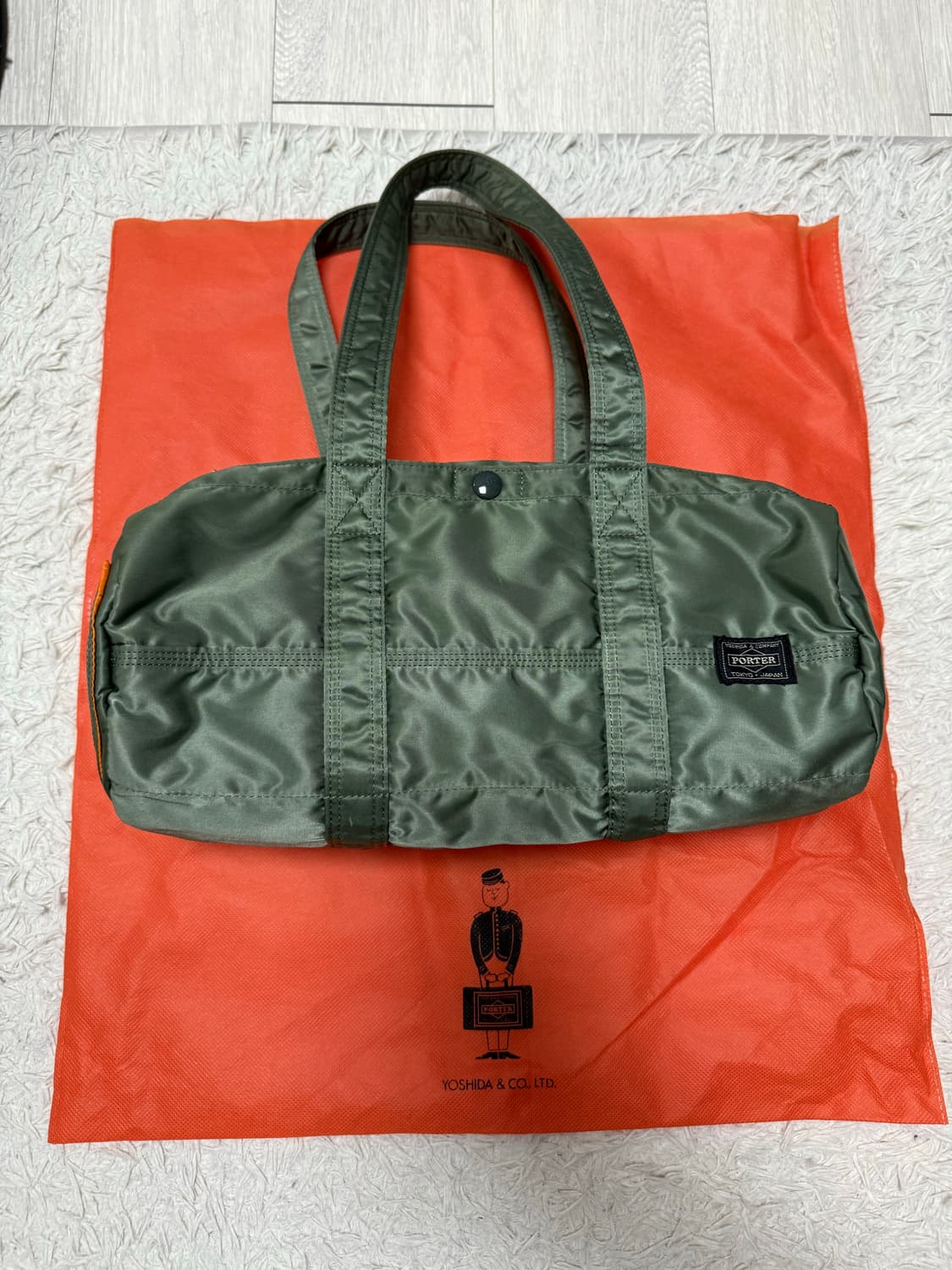 (신형)porter 요시다 포터 탱커 보스턴백 더플백 L 세이지 그린 상품이미지1