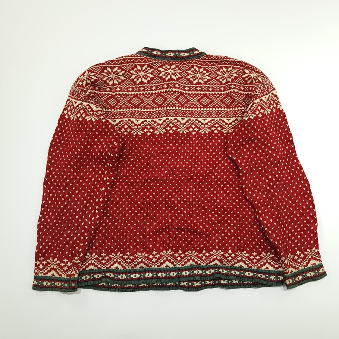 CN896 L 엘엘빈 크리스마스 노르딕 긴팔 니트 스웨터 상품이미지7