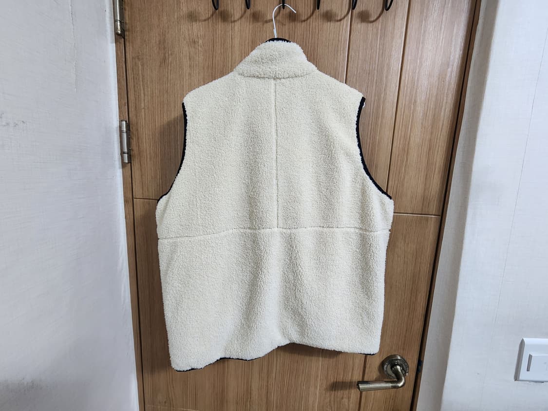 (M)커버낫 쉐르파 베스트 플리스 조끼 아이보리 상품이미지3