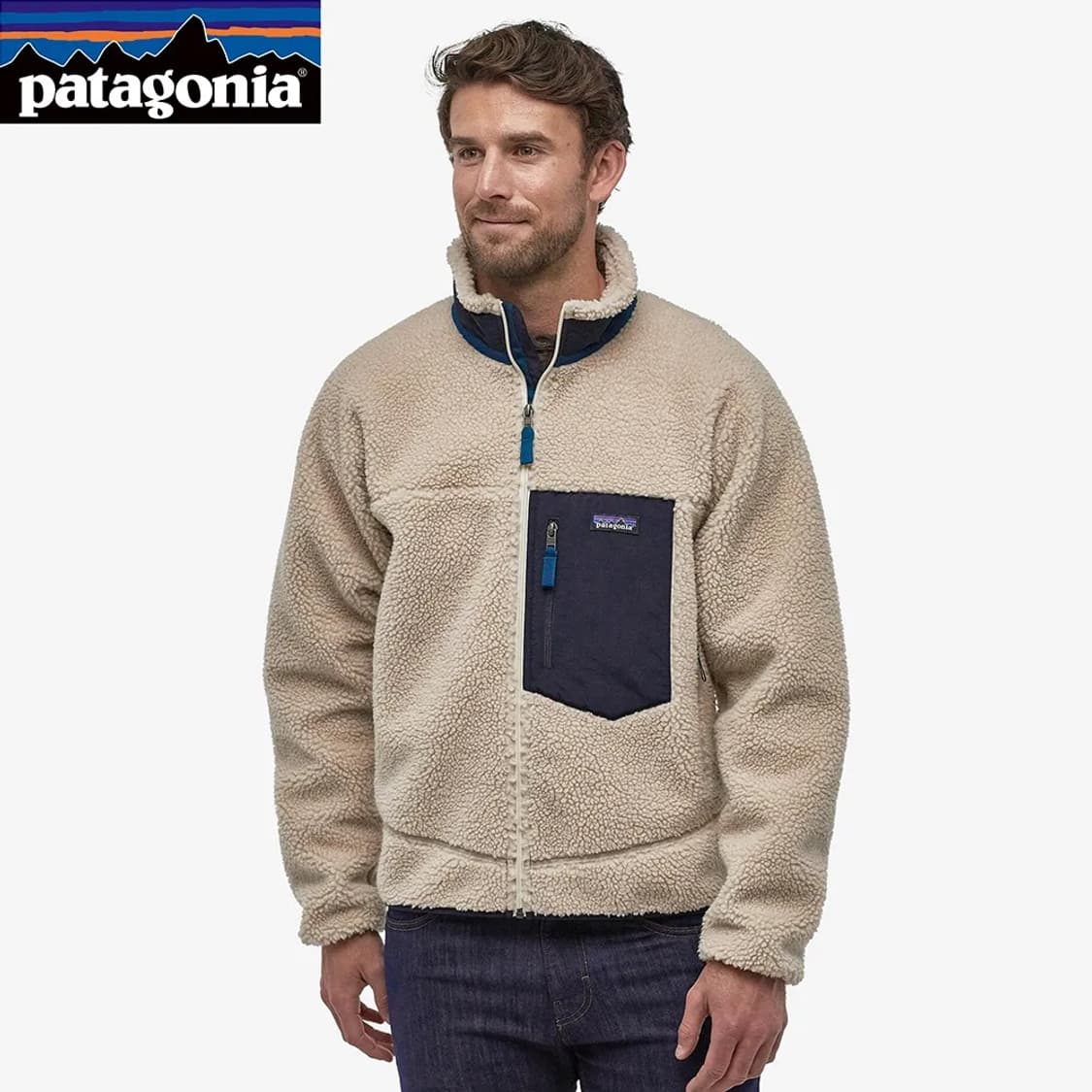 파타고니아 레트로x 플리스 후리스 자켓 네츄럴 상품이미지1