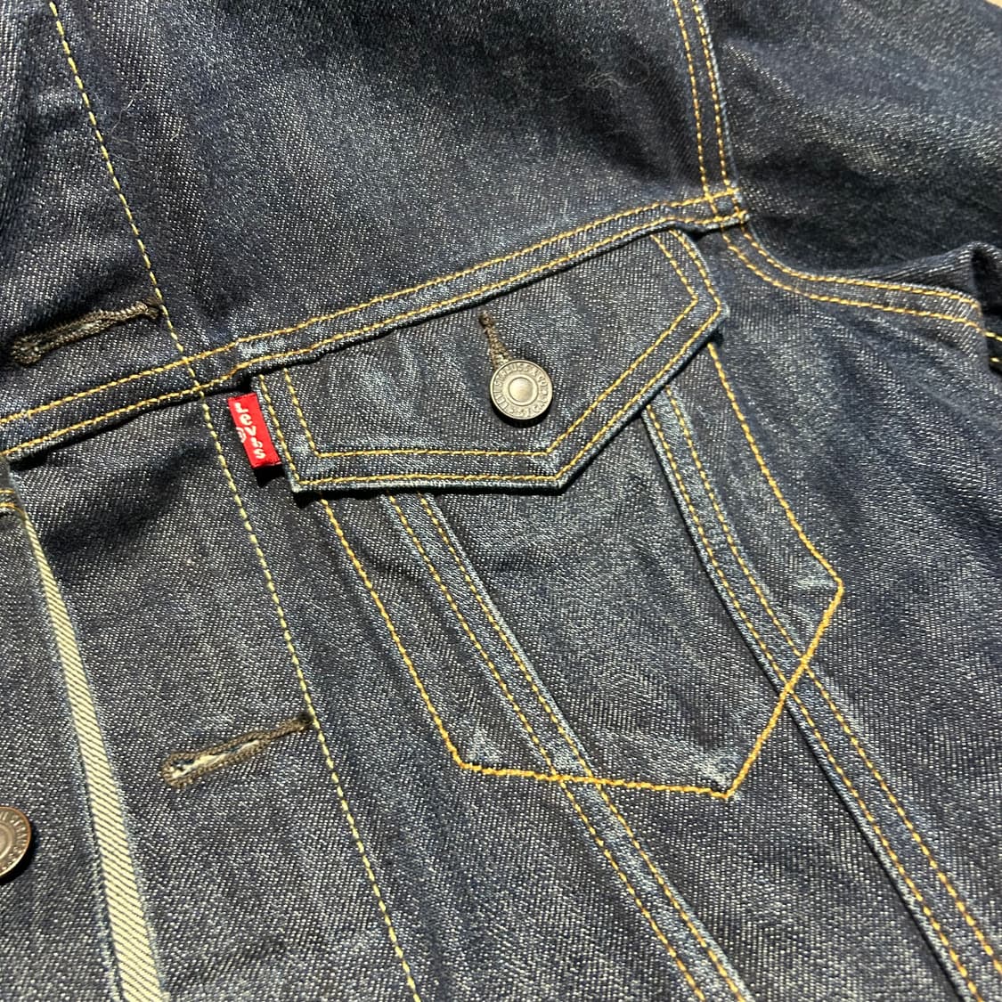 M) 리바이스 3nd 3세대 데님 청 자켓 진청 상품이미지4