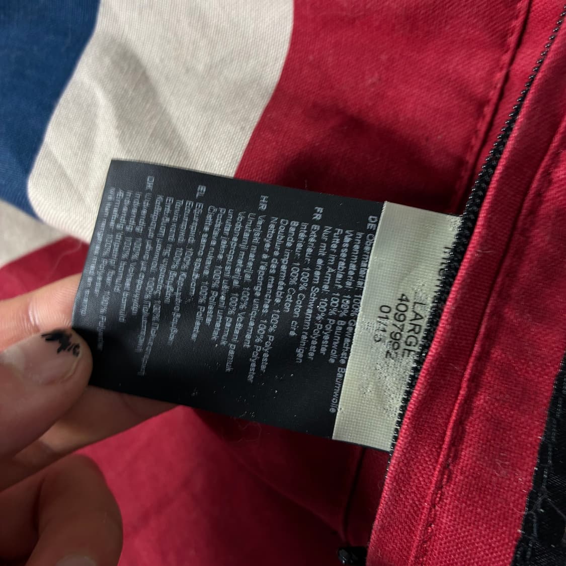 Barbour  바버 유니온 잭 왁스 자켓 상품이미지9