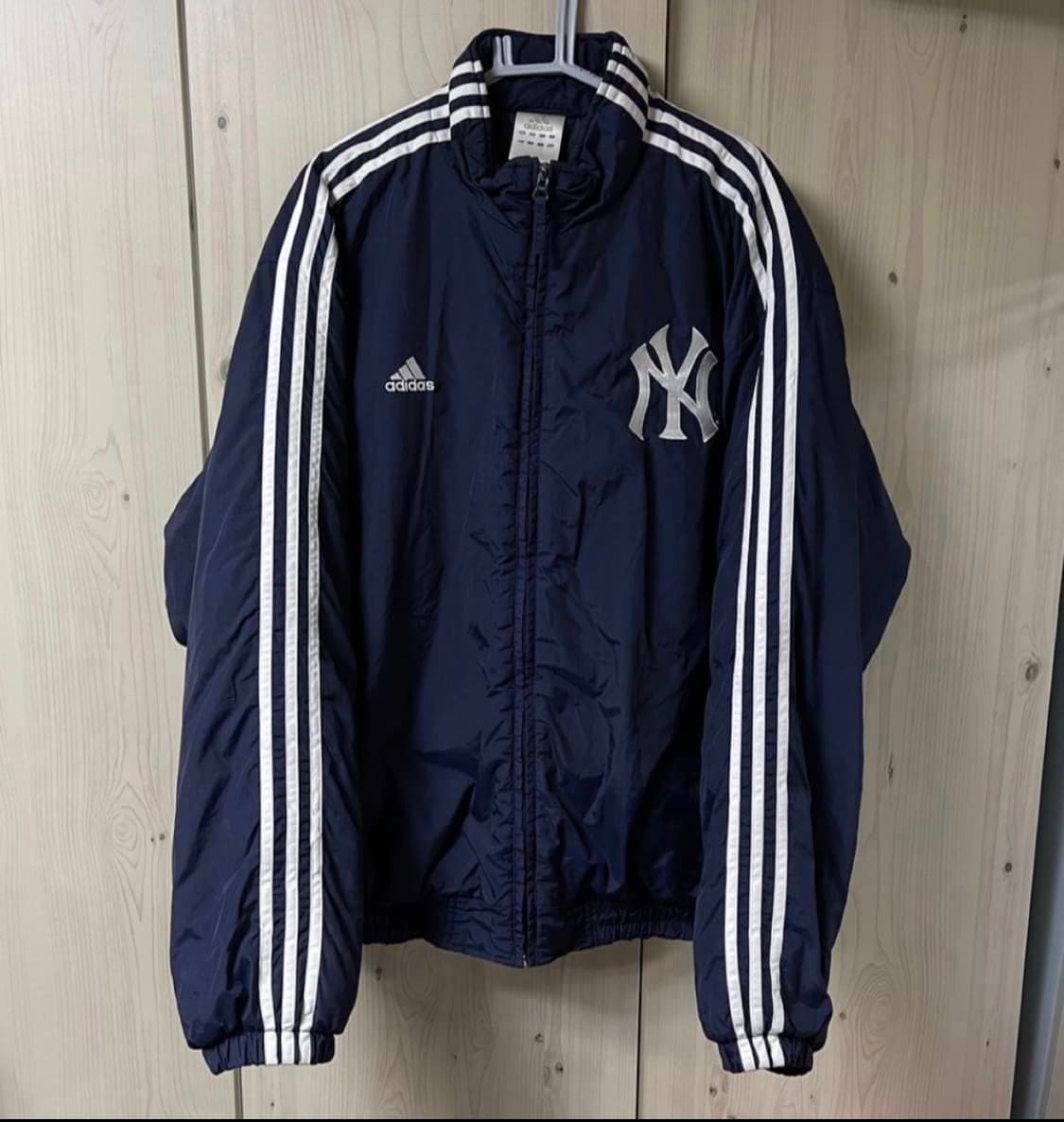 (XL) 00s 아디다스 뉴욕 양키스 양키즈 누빔 점퍼 패딩 자켓 상품이미지1