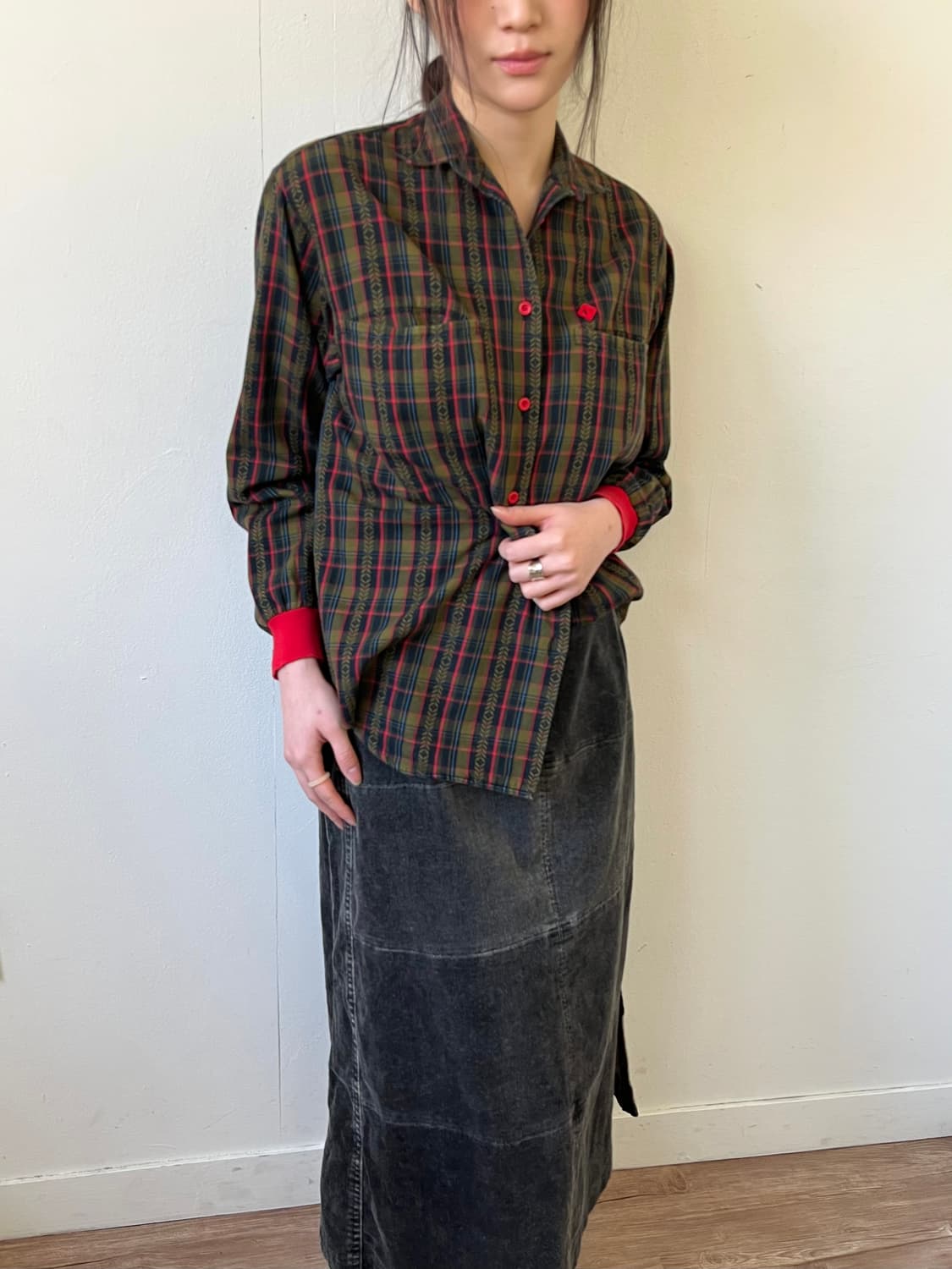 Christian Dior 아트 체크 셔츠 상품이미지4