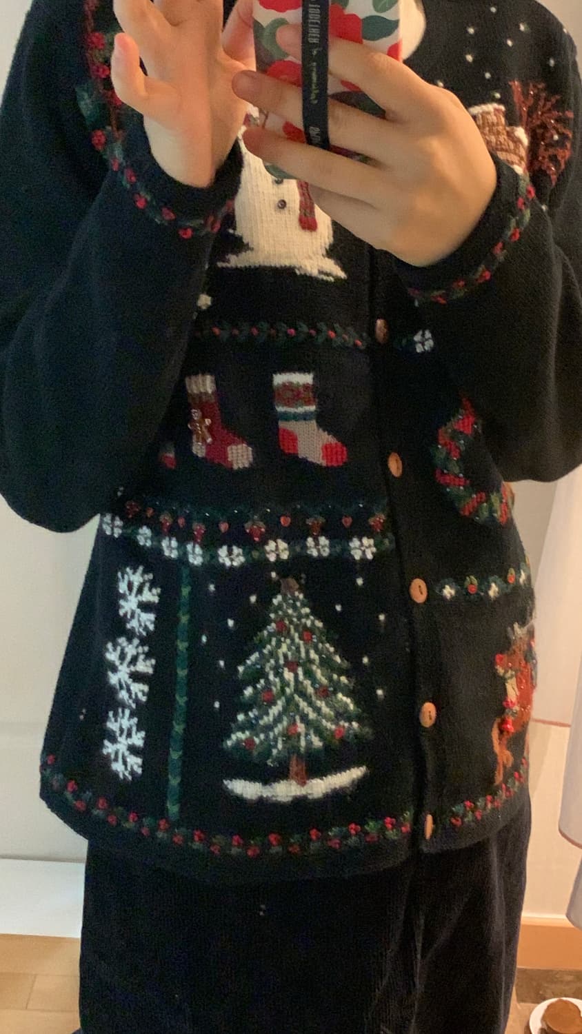 마리사 크리스티나 2002 클스마스 가디건  상품이미지2