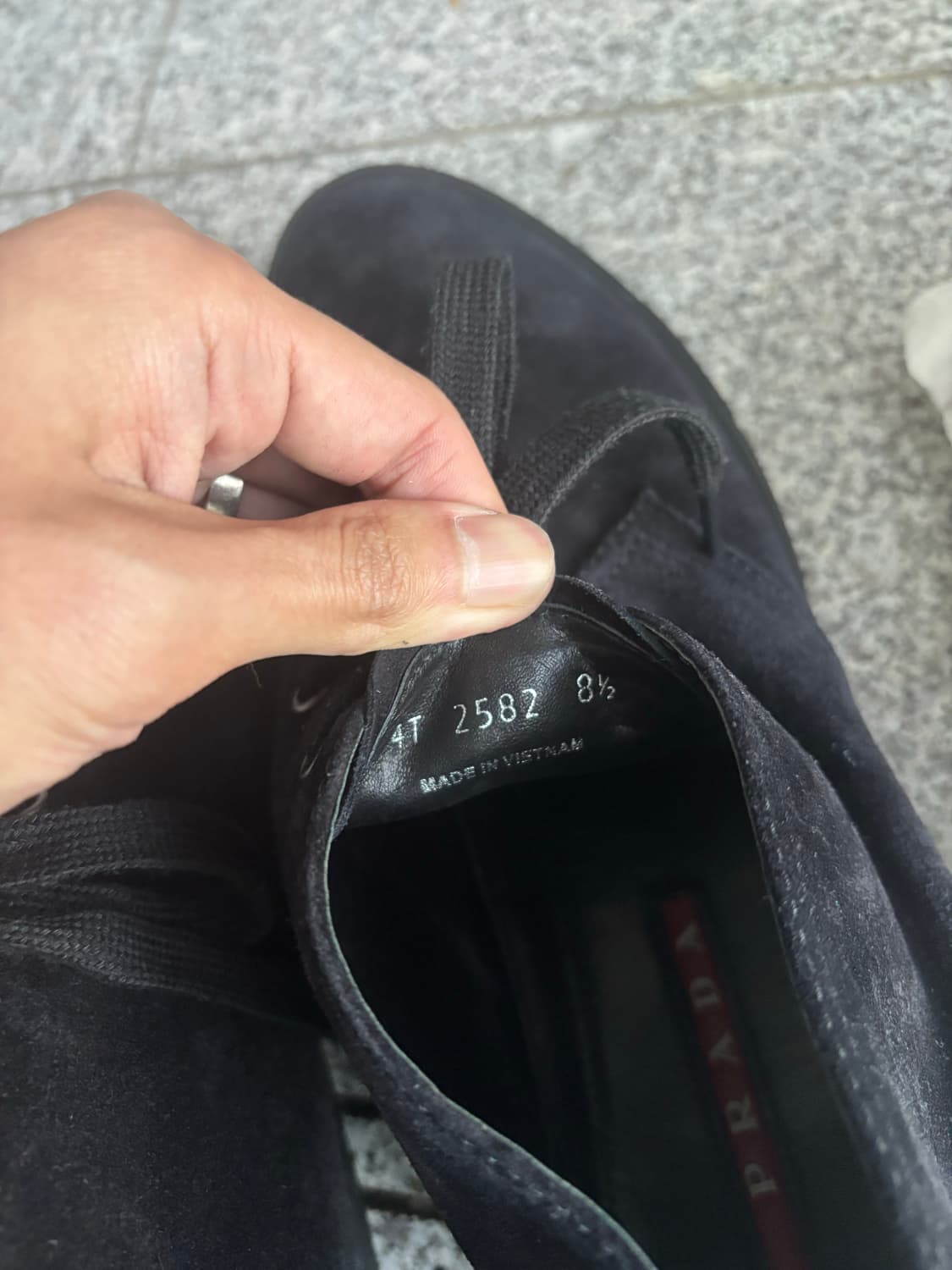 프라다 스포츠 스웨이드 스니커즈 상품이미지6