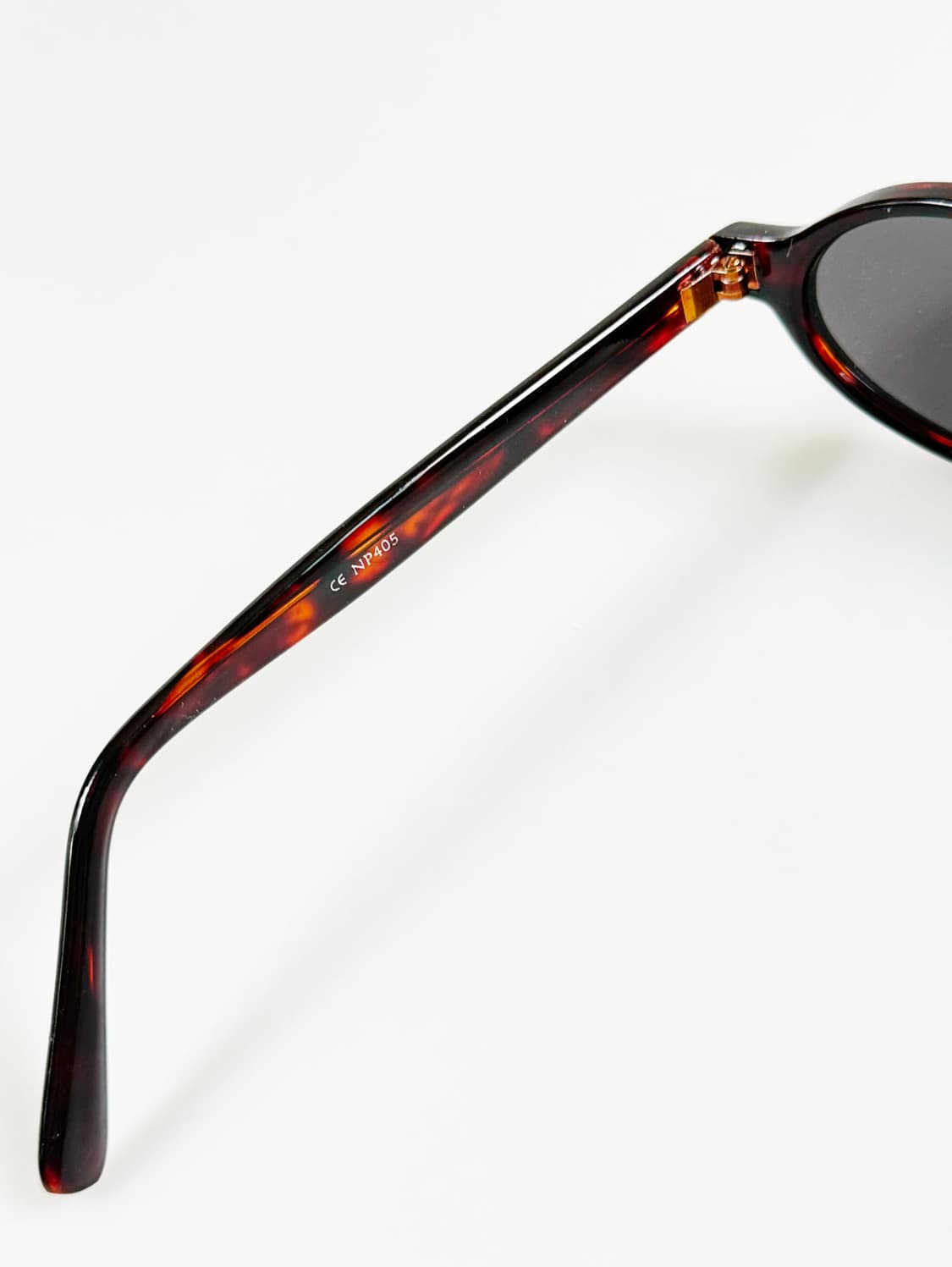 90s FIRE GAS 토터스쉘 볼드 라운드 빈티지 선글라스 상품이미지7