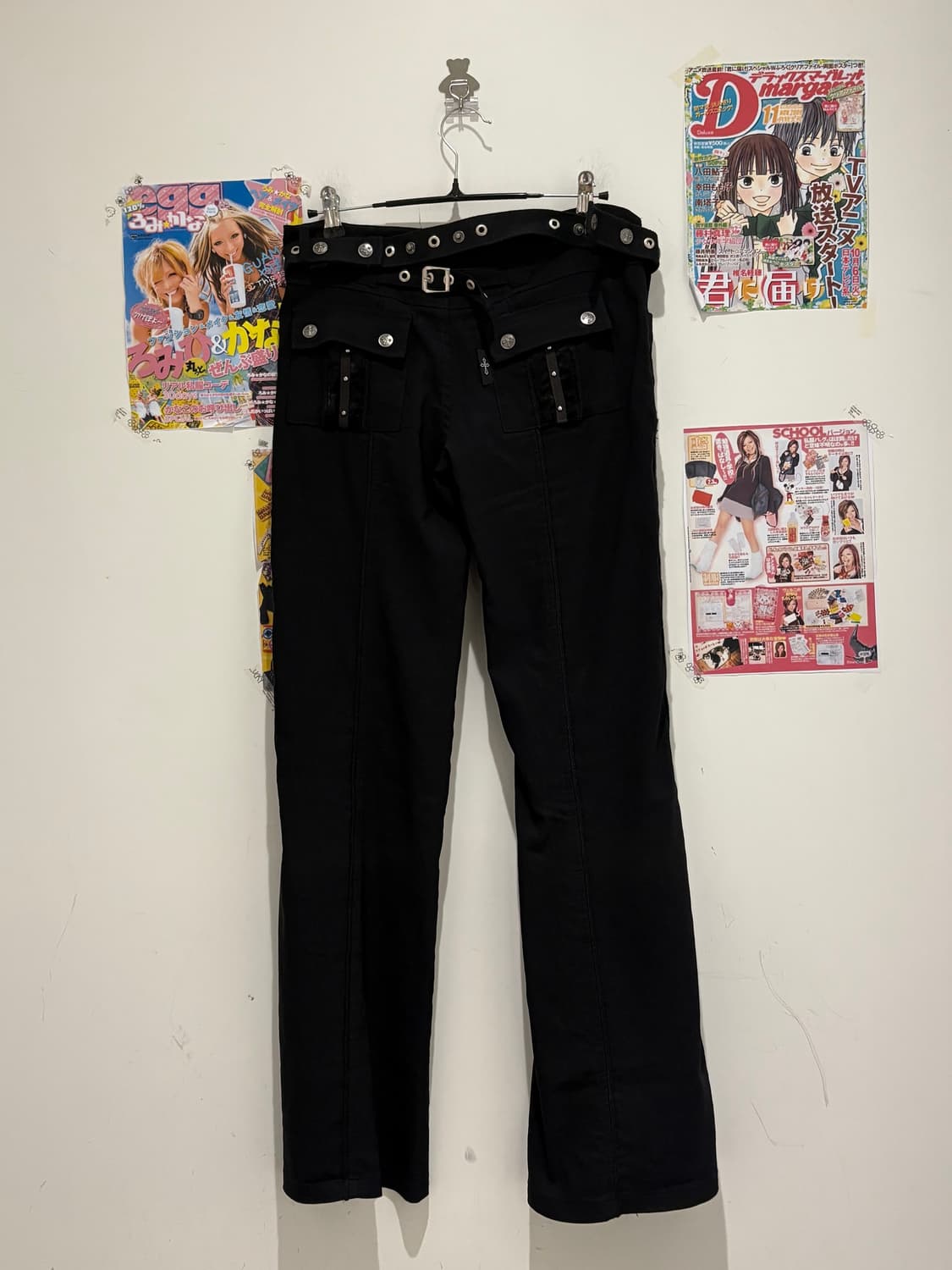 Ozz croce black boots cut pants 상품이미지3