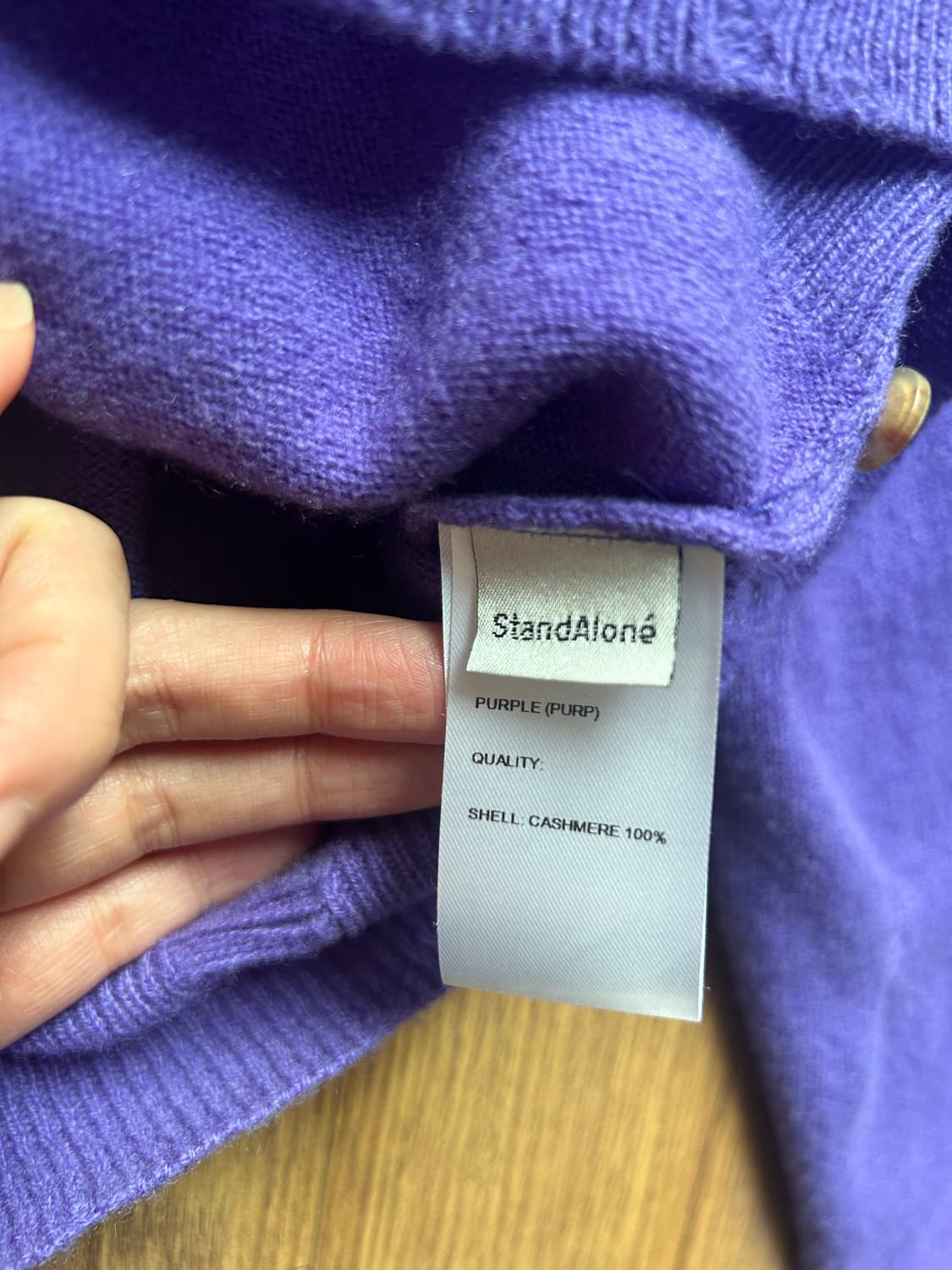 에크루💕StandAlone 캐시100 가디건 상품이미지9