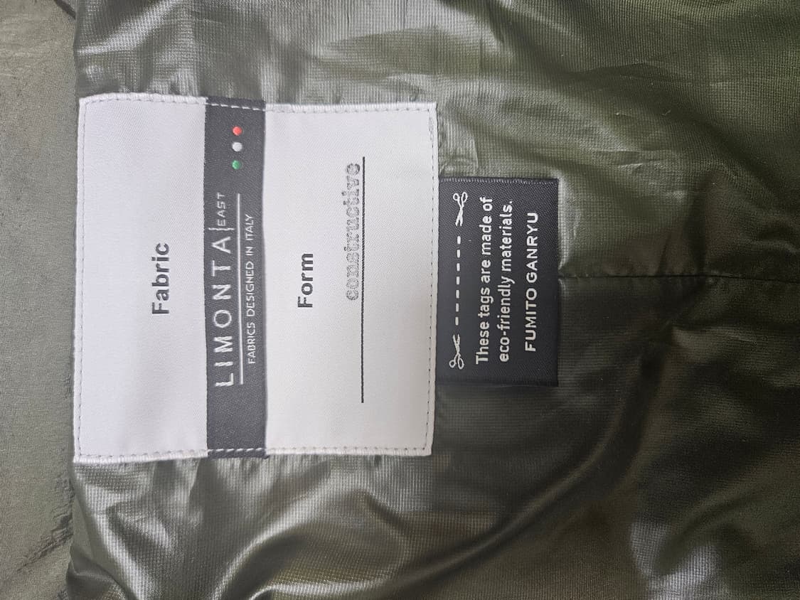 [L]후미토간류 카키 다운 점퍼 상품이미지3