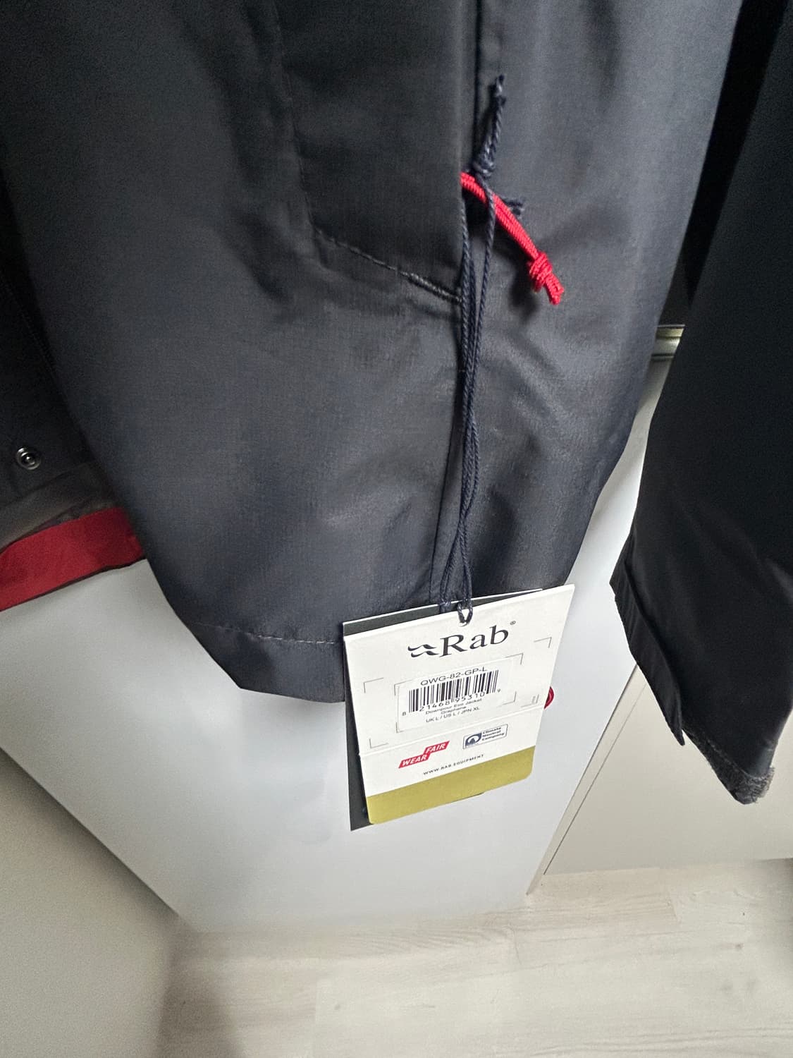 [새상품]Rab 다운포어 에코 자켓 L 그라파이트 상품이미지5