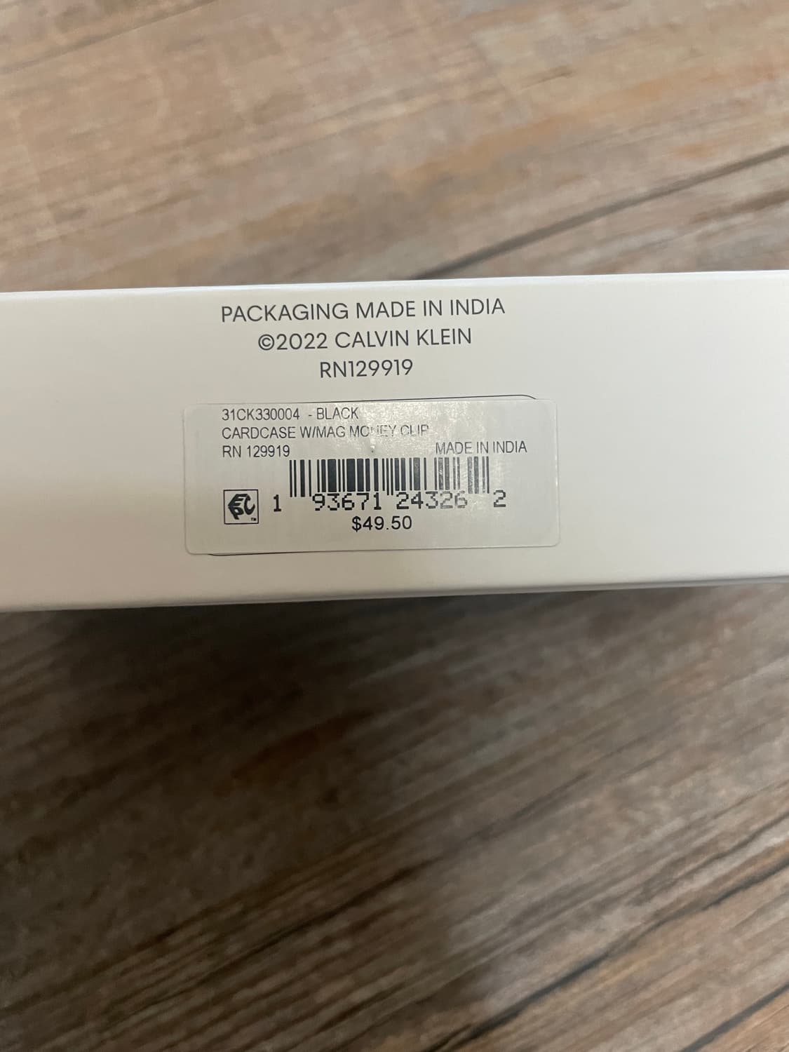켈빈클라인 카드 지갑 상품이미지5