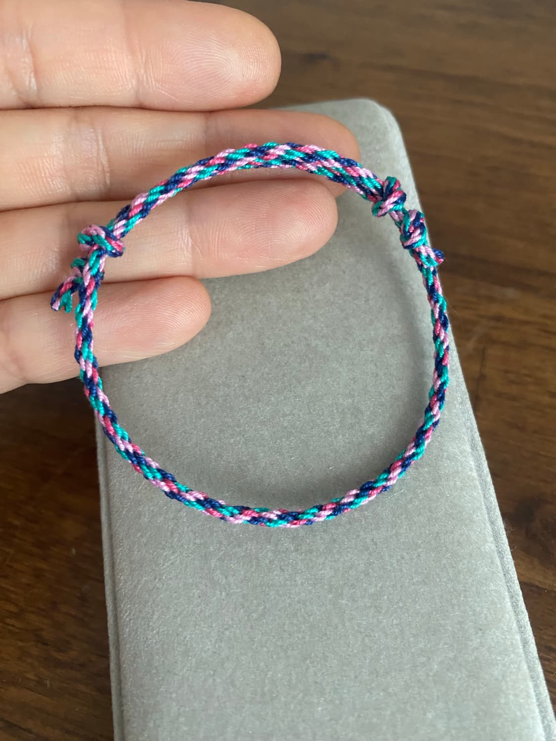 마크라메 유기농코튼 실팔찌 세트(M) 상품이미지2