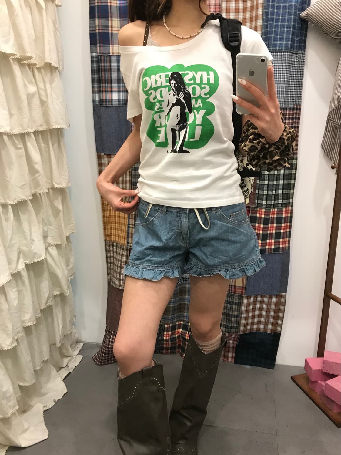 히스테릭글래머 애플민트 반팔티 상품이미지5