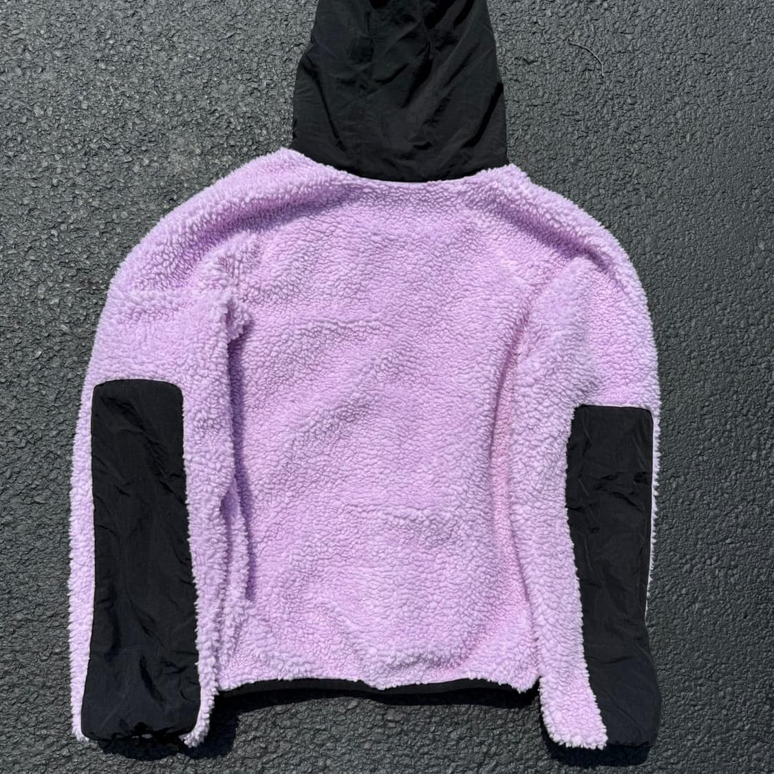 스투시 쉐르파 패널드 후드 자켓 라벤더 상품이미지4