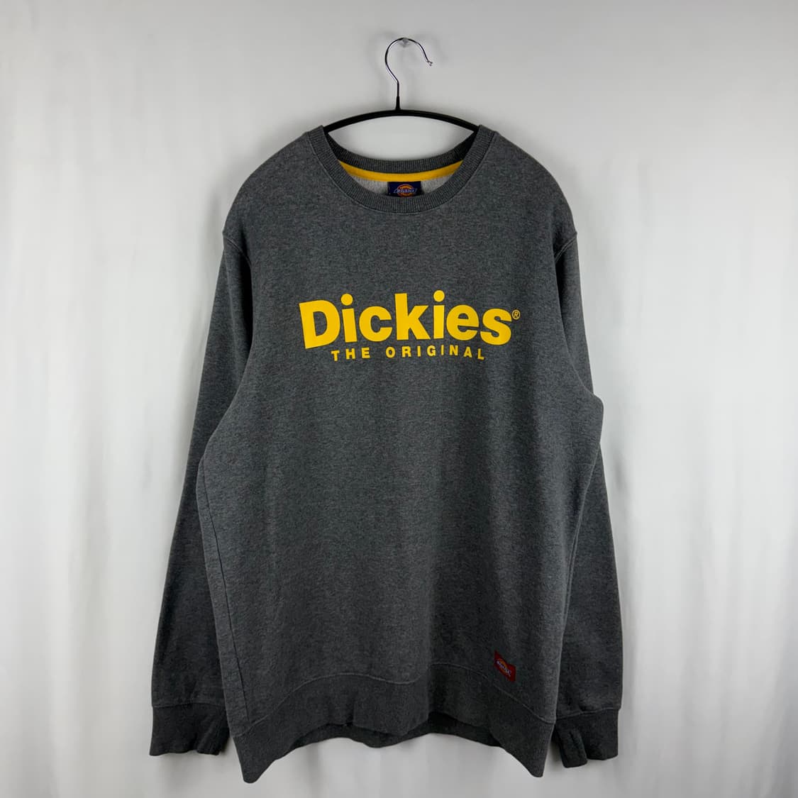 (무료배송)XL) 디키즈 로고 맨투맨 차콜그레이 상품이미지2
