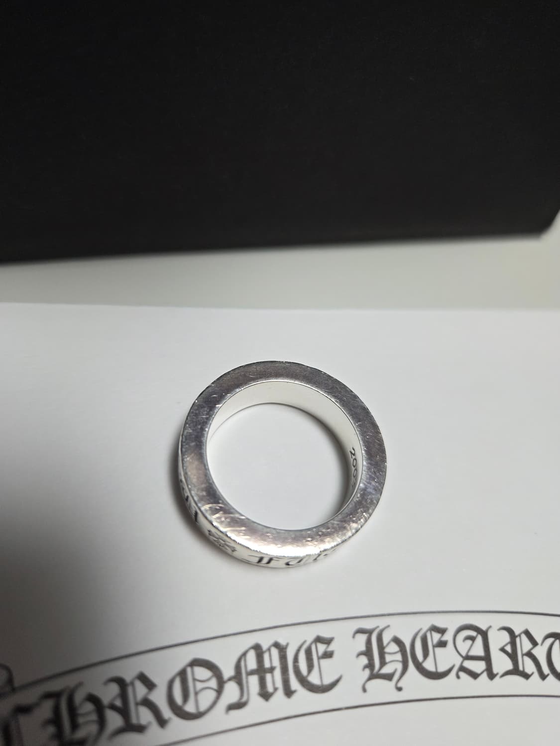 크롬하츠 퍽유링 US65사이즈(국내 13사이즈) 중고 상품이미지3