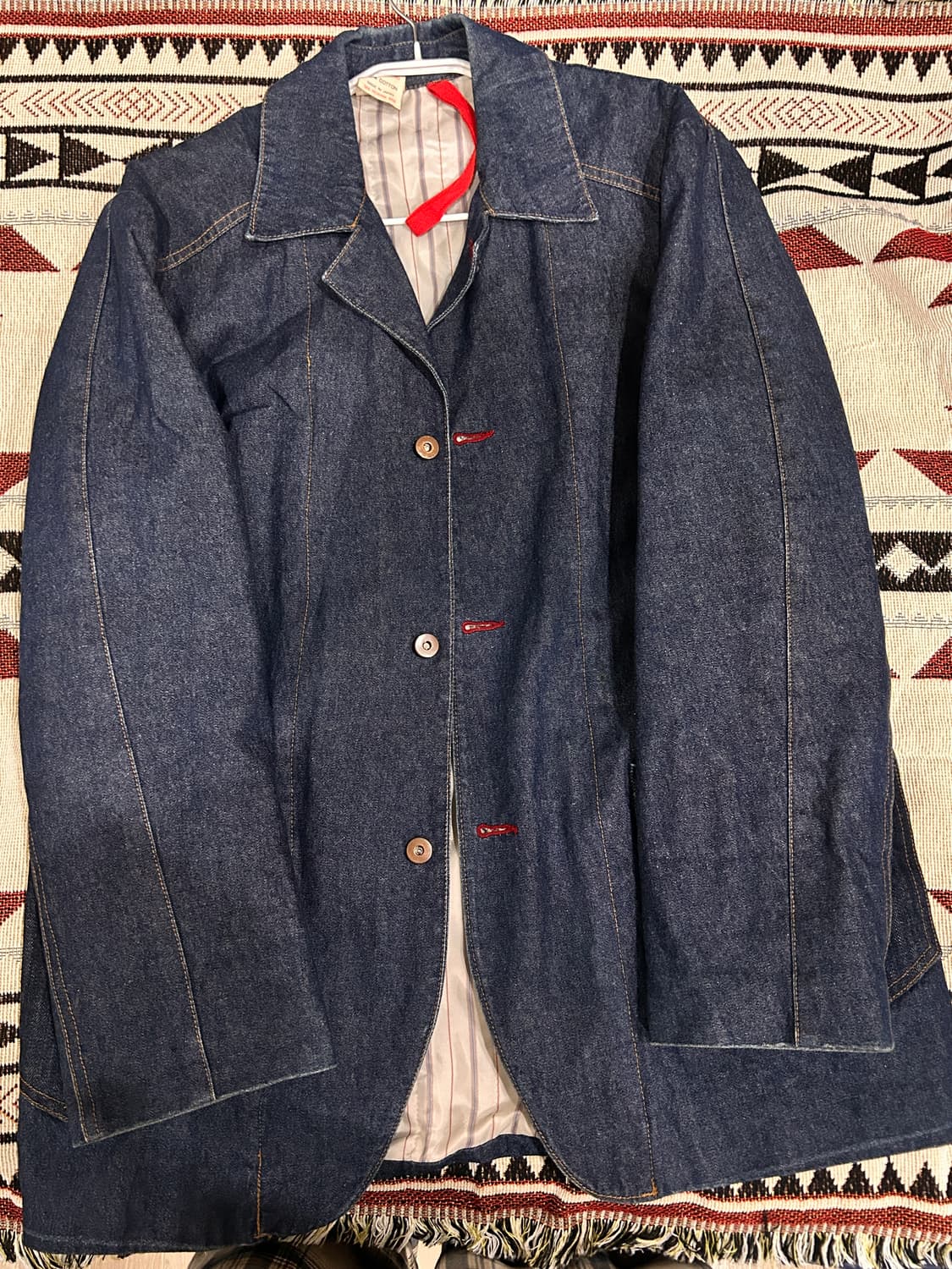 빈티지 에비수 청자켓 판매 합니다 상품이미지1