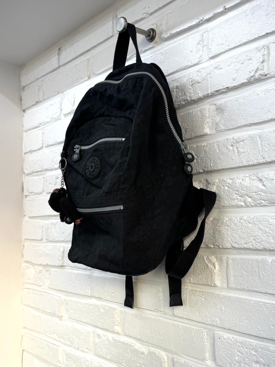 키플링 블랙 백팩 상품이미지4