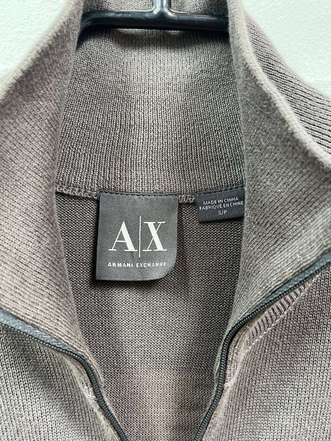 Armani Exchange 니트 집업 S 상품이미지3