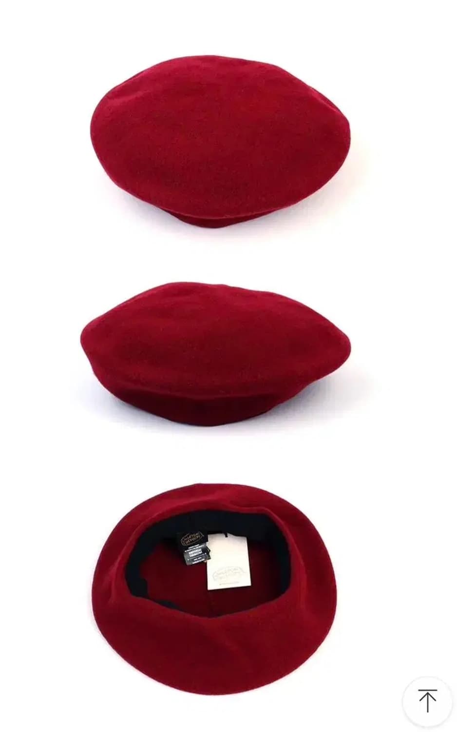 [새상품] 유니버셜케미스트리 베레모 레드 상품이미지1