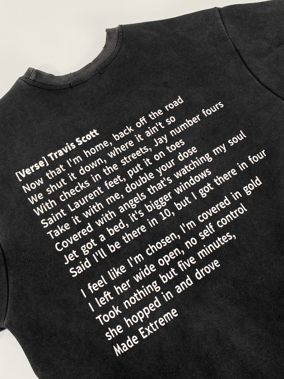 Made extreme 트래비스스캇 맨투맨 XL 상품이미지4