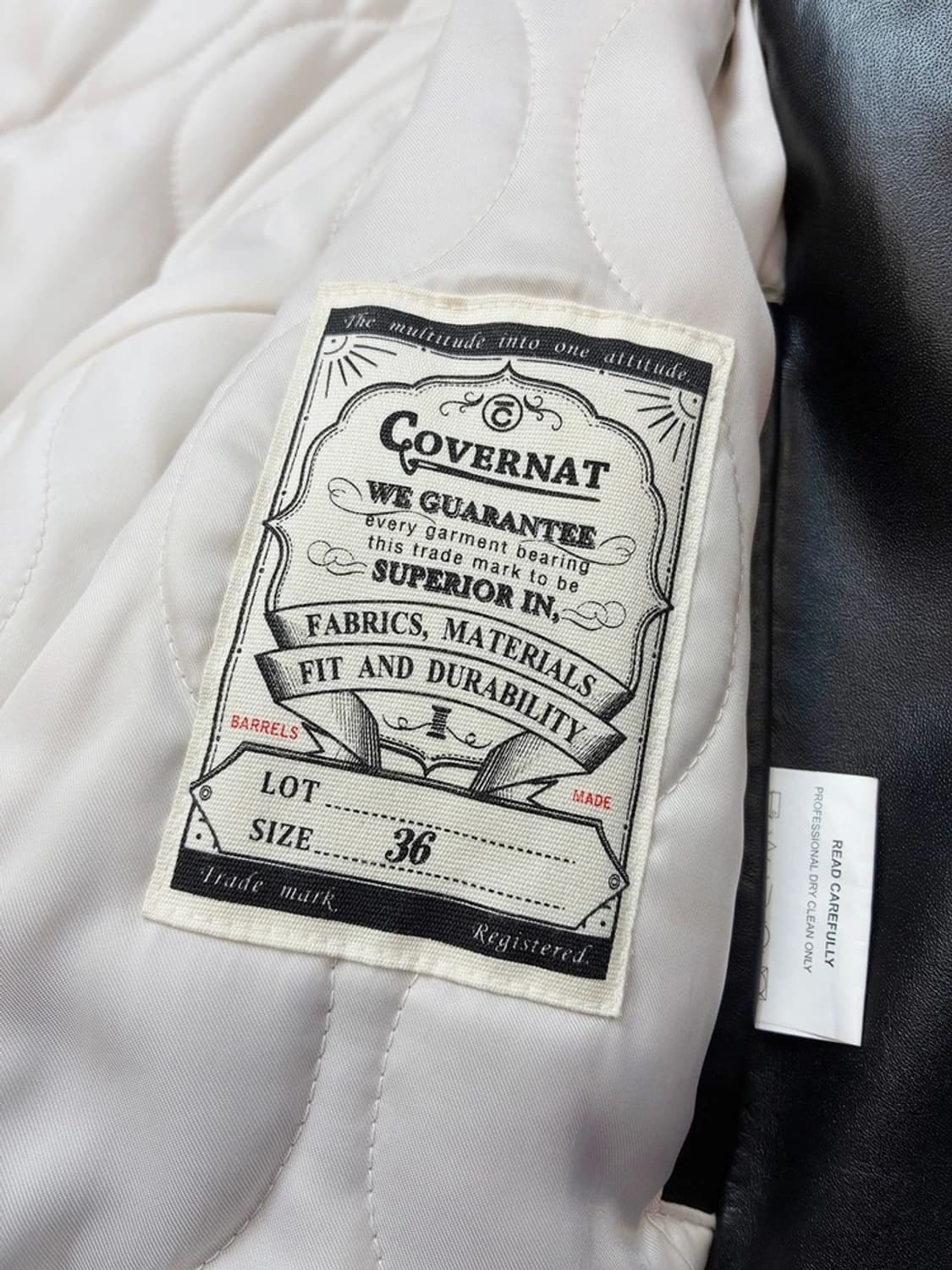 커버낫 14FW 홀스하이드 말가죽 자켓 PN4657 상품이미지9