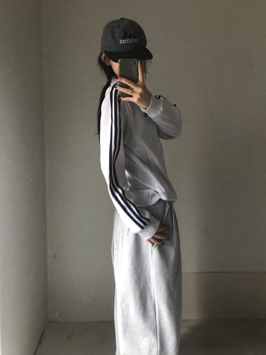 아디다스 화이트 네이비 져지 상품이미지5