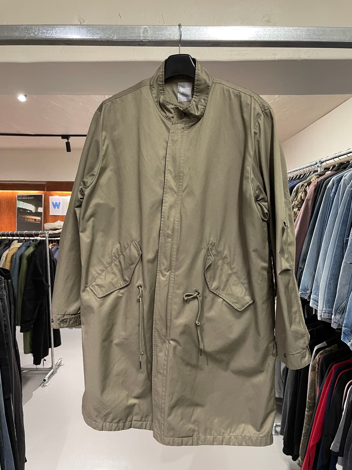 에잇세컨즈 피쉬테일 야상 자켓 상품이미지3