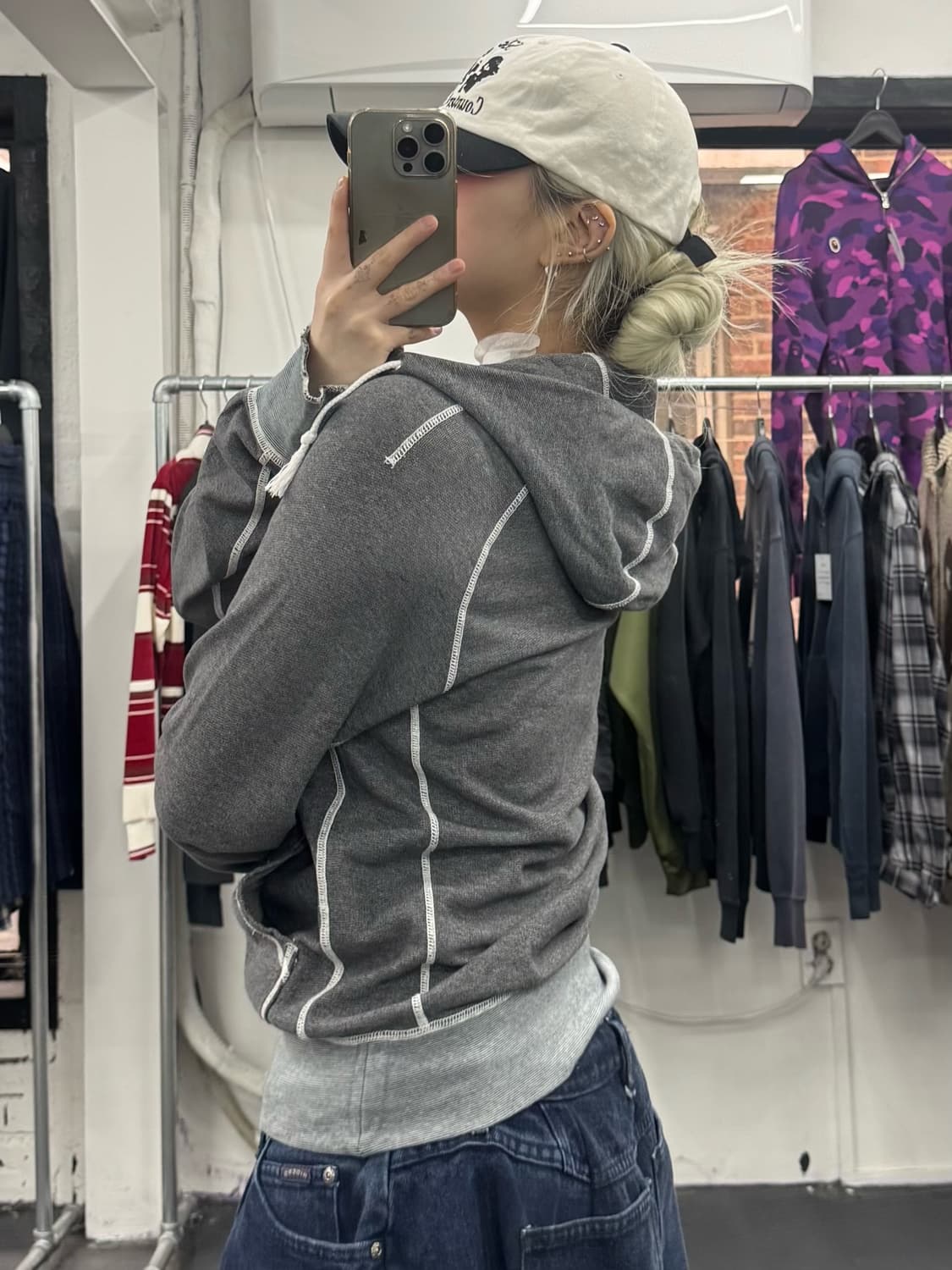 나이키 스티치 후드집업 상품이미지6