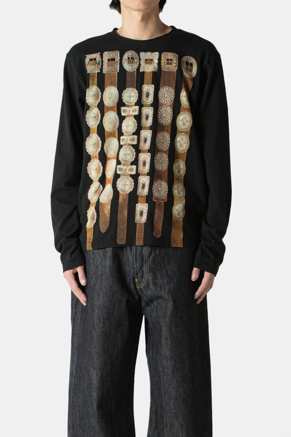 캐피탈 콘초 롱슬리브 블랙 상품이미지1