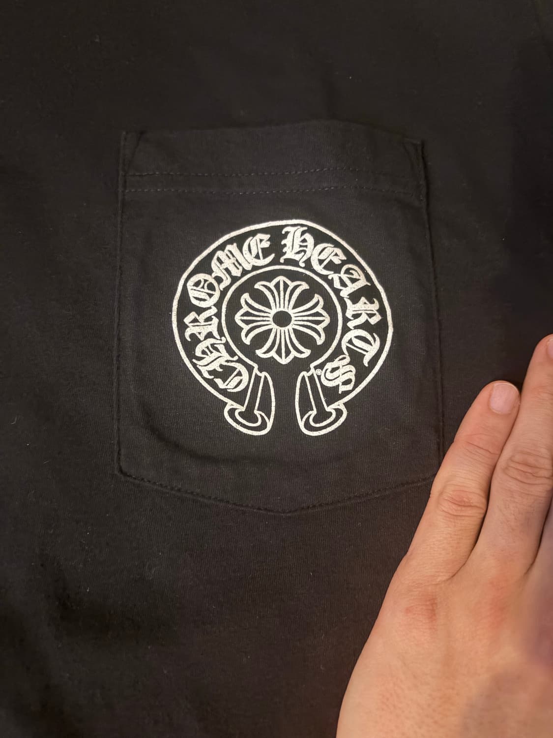 크롬하츠 홀스슈 반팔 L 상품이미지3