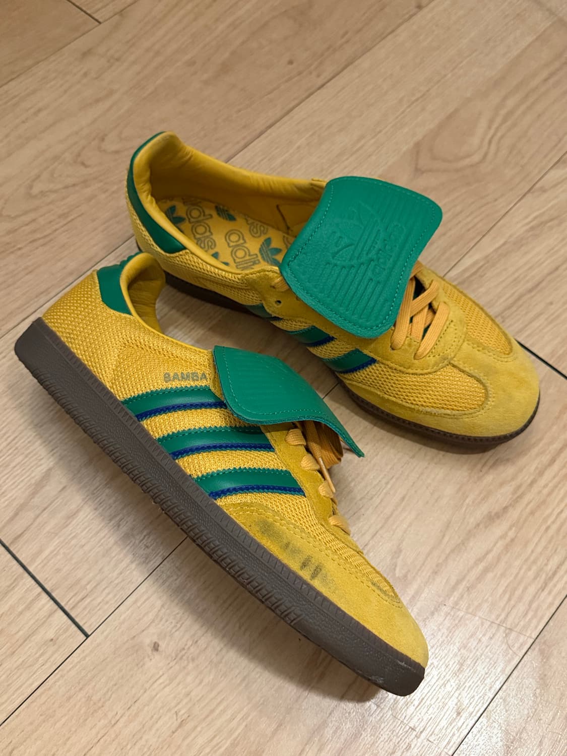 아디다스 삼바 옐로우 그린 270 상품이미지1