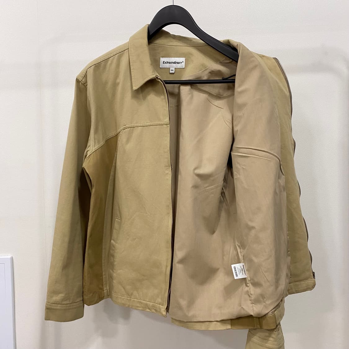 엑스트라오디너리 사이드 패널 코튼 집업 자켓 상품이미지6