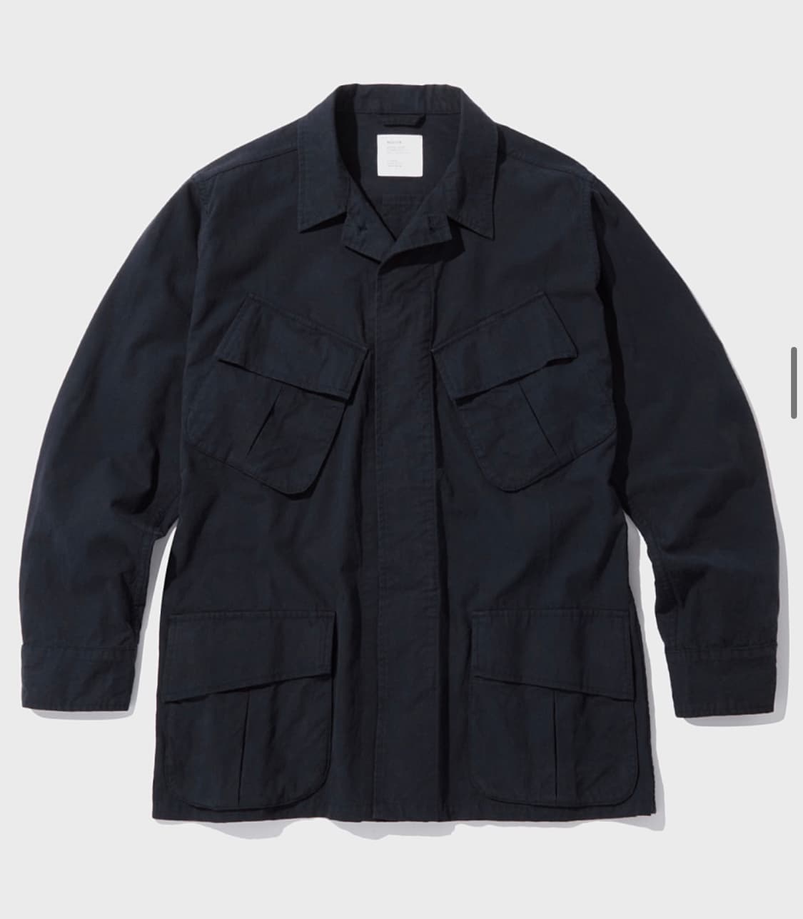 새상품(S)아웃스탠딩 포플린 정글 퍼티그 자켓 다크네이비 상품이미지4