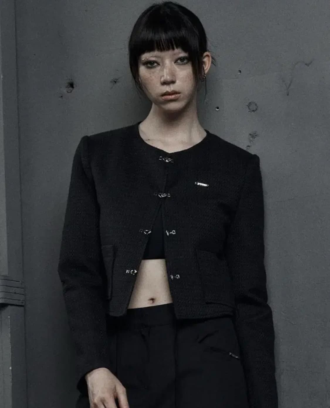 므넴 트위드자켓 상품이미지1